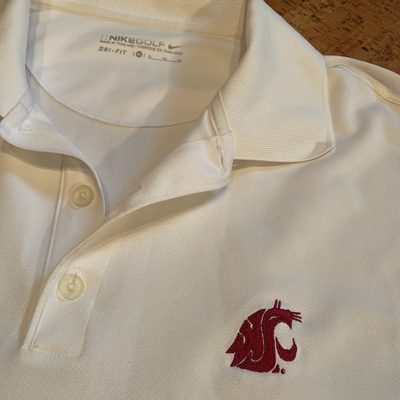 Washington state Cougs Nike golf dri-fit polo - Picture 2 of 7